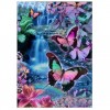 5D DIY Diamond Painting Kits Cartoon Dream Colorful Butterfly
