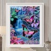 5D DIY Diamond Painting Kits Cartoon Dream Colorful Butterfly