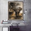 5D DIY Diamond Painting Kits Cool Elephant In Natural
