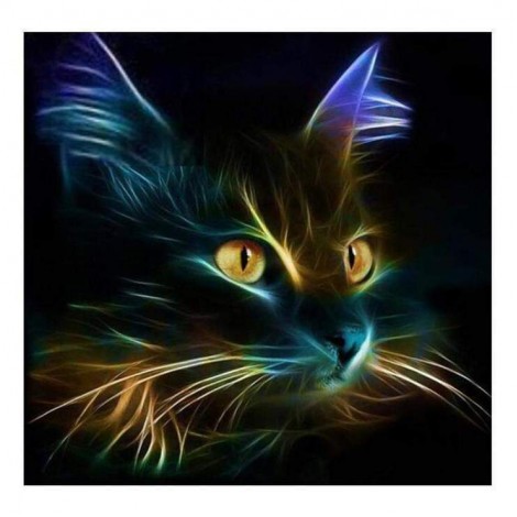 2019 Special Black Cat Diy 5d Cross Stitch Diamond Painting Kits