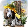 2019 New Oil Painting Style Pet Dog Diy 5d Full Diamond Painting Kits