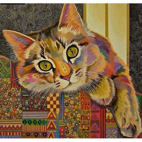 Cat in the Farmhouse 5D DIY Diamond Painting